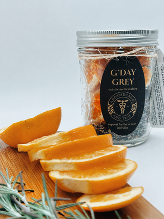 Herbal Infusion Jar - G'day Grey