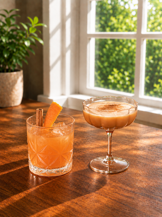 Harvest Moon Pumpkin Cocktail mocktail syrup